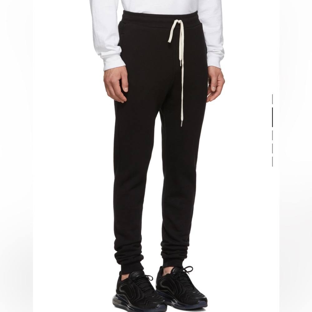 Black Rio lounge pants by John Elliot M.